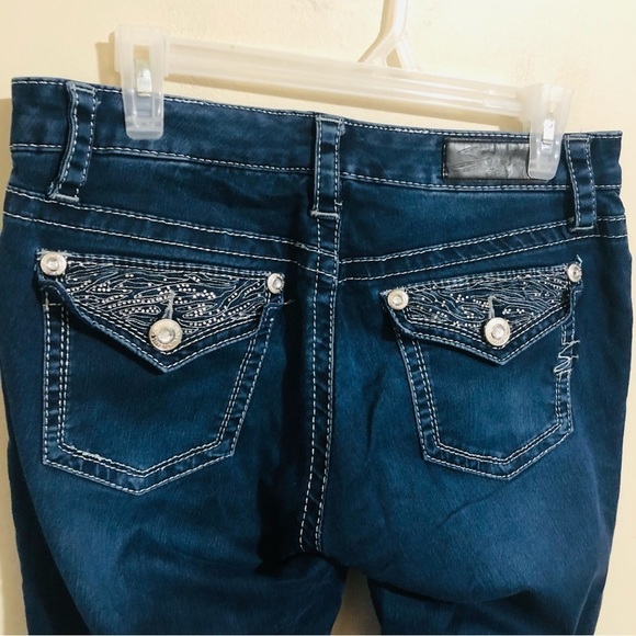 Seven7 Dark Wash Jeggings Jeans - Picture 4 of 8